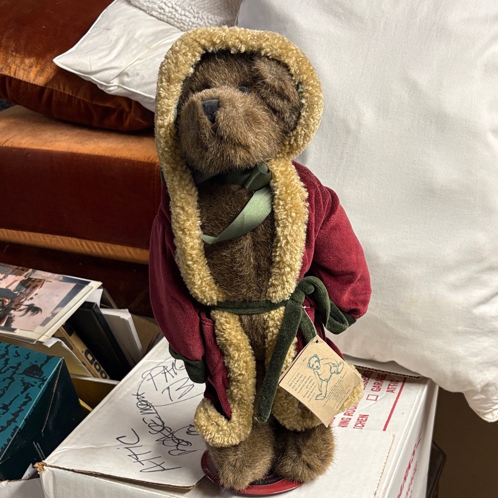 Boyd’s Bears & Friends Plush Bear in Red Coat with Hood